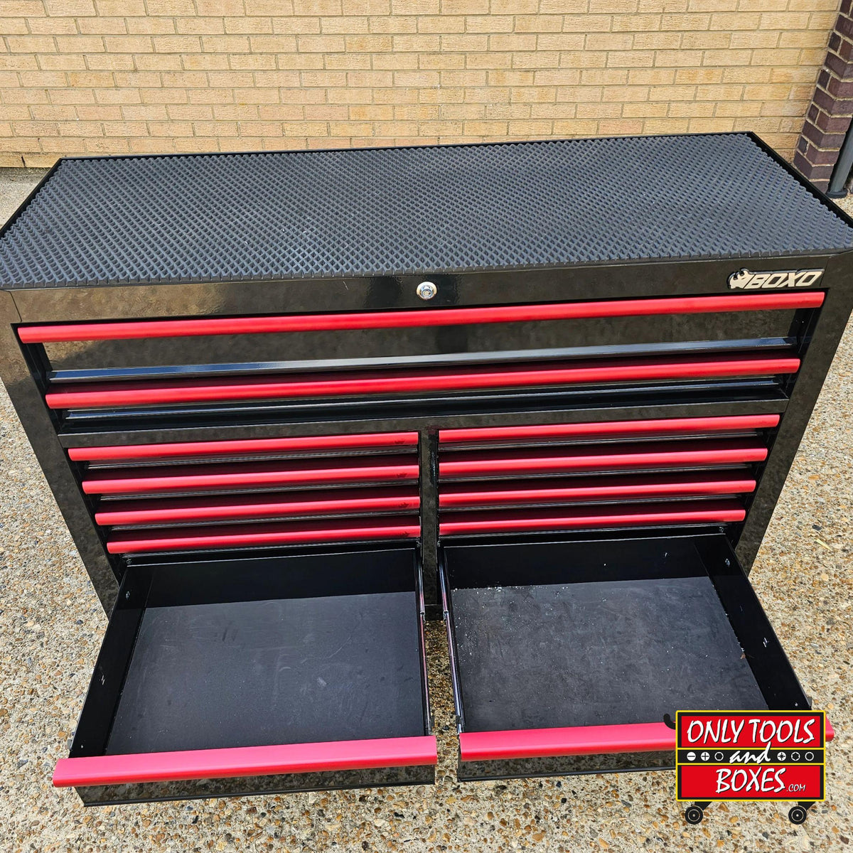 BOXO 53" Black 12 Drawer Rollcab - Pre loved