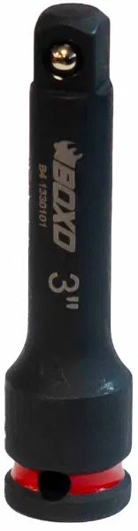 BOXO 3/8" Dr. Impact Extension Bar - Sizes 50mm to 200mm