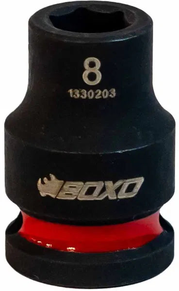 BOXO Impact 3/8" Shallow Impact Socket - Sizes 8mm to 24mm