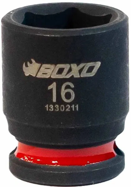 BOXO Impact 3/8" Shallow Impact Socket - Sizes 8mm to 24mm