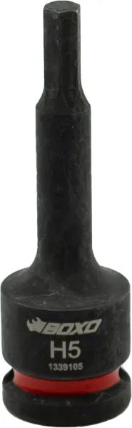 BOXO 3/8 Impact Hex Bit Socket (Size Options)