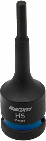 BOXO 1/2" Impact Hex Bit Sockets - Size Variations Available