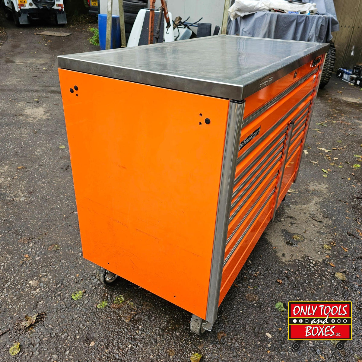 Snap-on 60" Epiq roll cab with Stainless Top - Pre-loved
