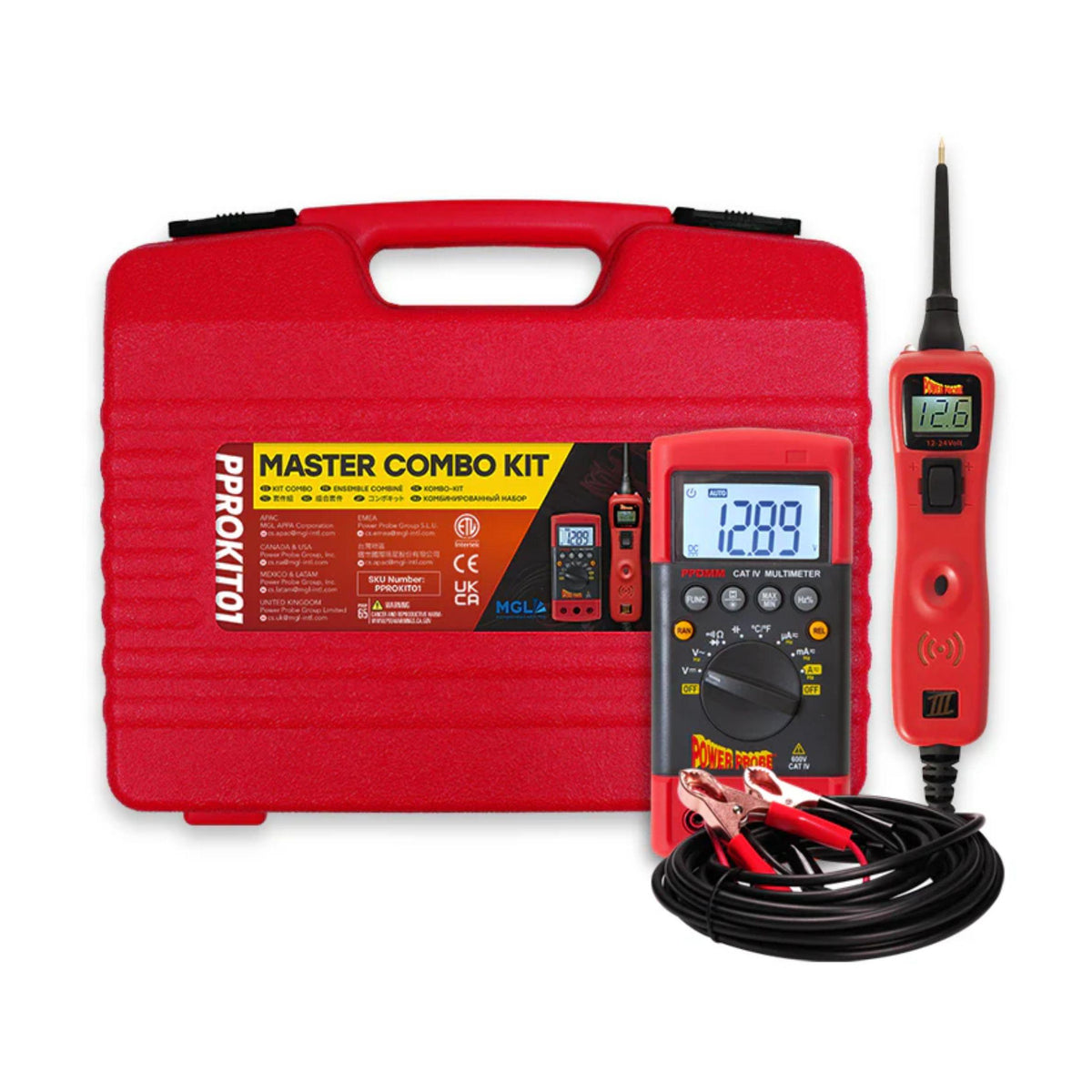POWER PROBE PP3 & Multimeter Professional Testing Kit