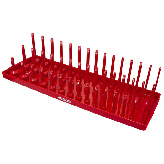 BOXO 45Pc 3/8" 3-Tier Vertical Socket Tray