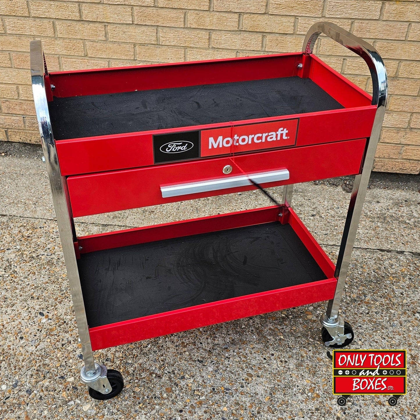 ToolTruck Red Tool Cart with single drawer