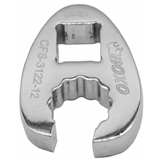 BOXO 3/8" 12PT Crow Foot Wrenches (10mm - 19mm)