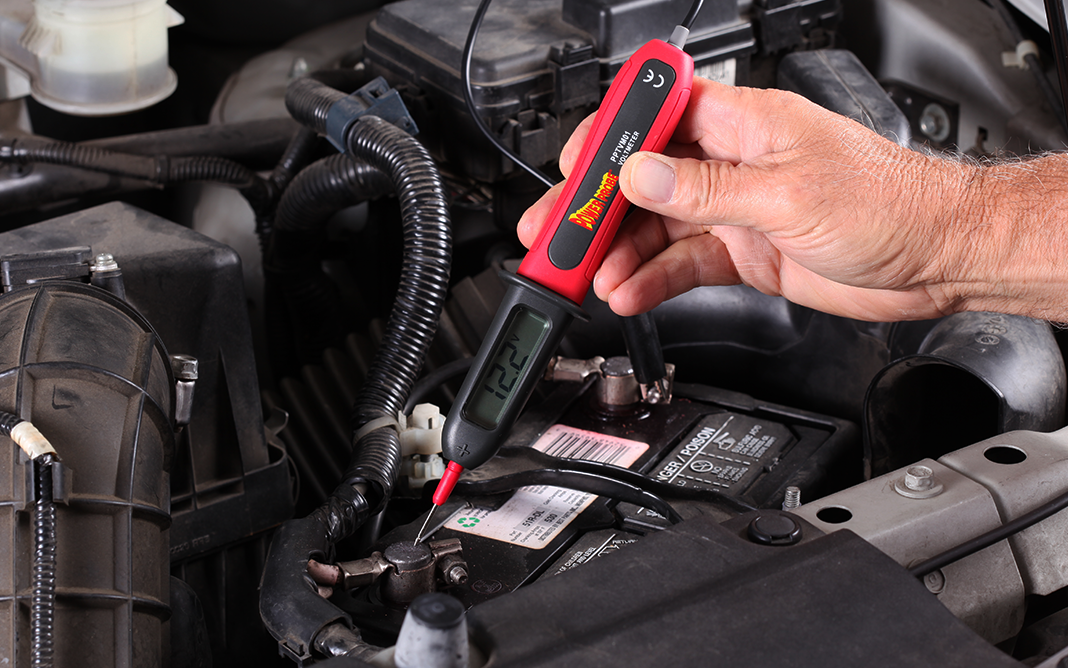 POWERPROBE DC Voltmeter