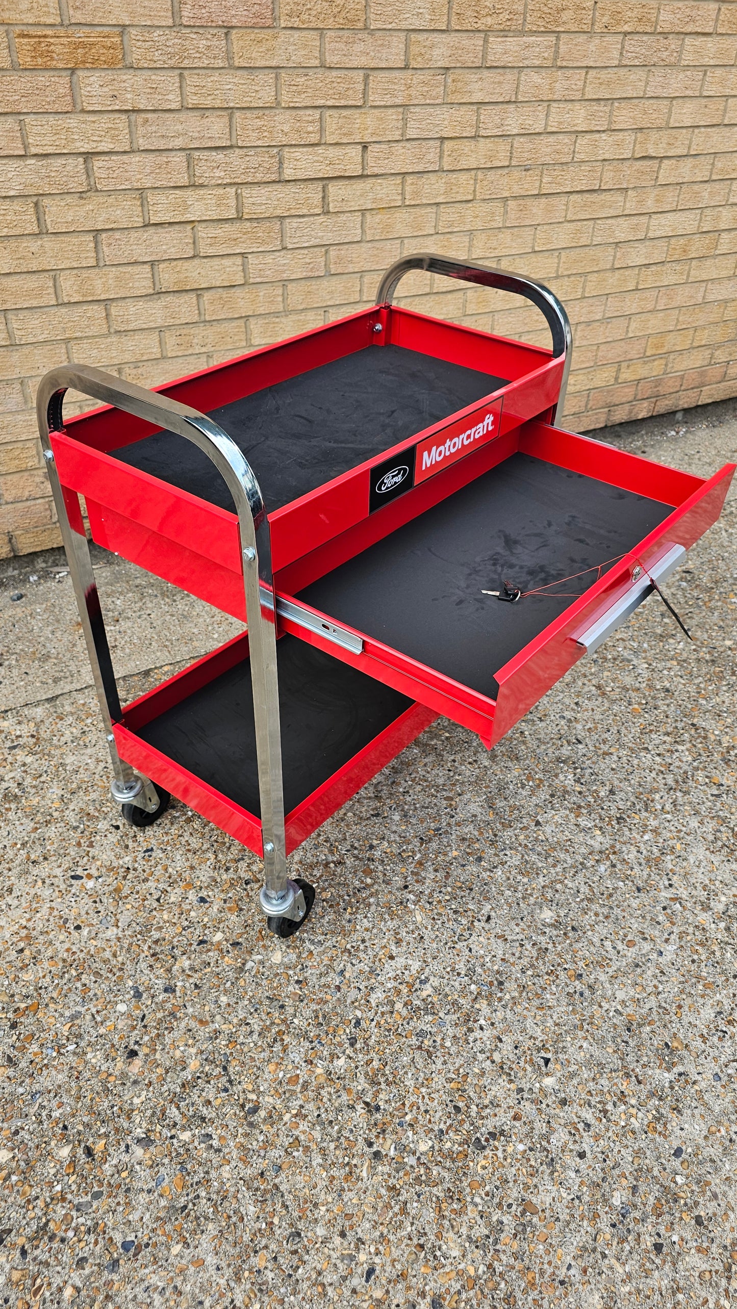 ToolTruck Red Tool Cart with single drawer