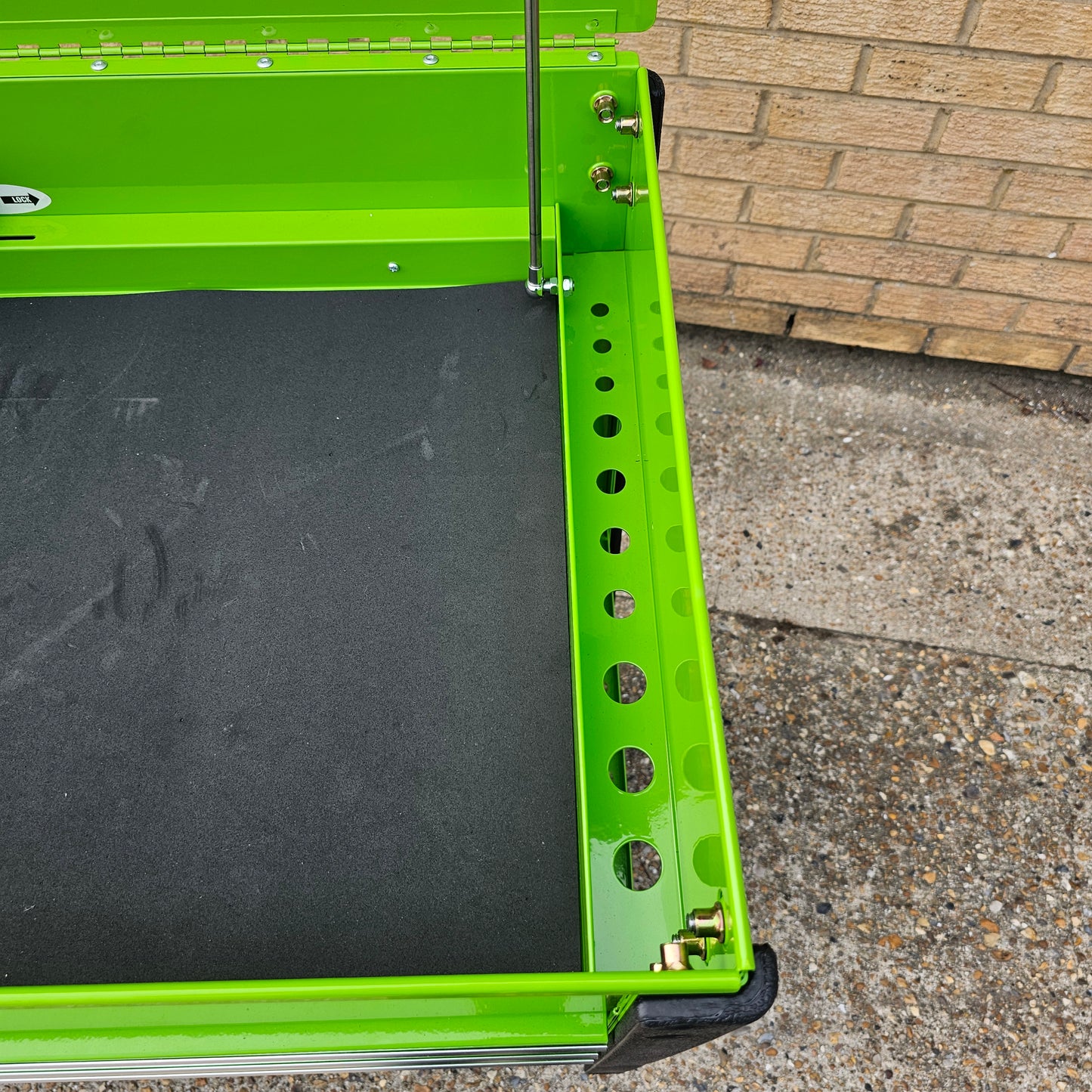 ToolTruck Green 4 Drawer Tool Cart