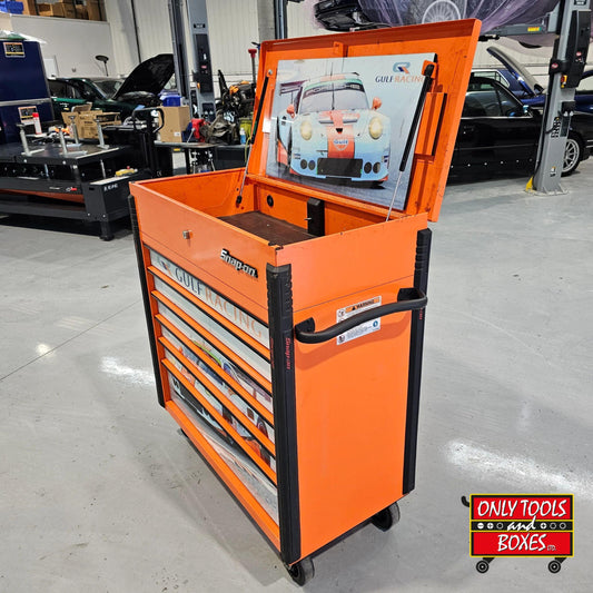 Snap-on 40" Flip Lid Cart Orange Pre-loved