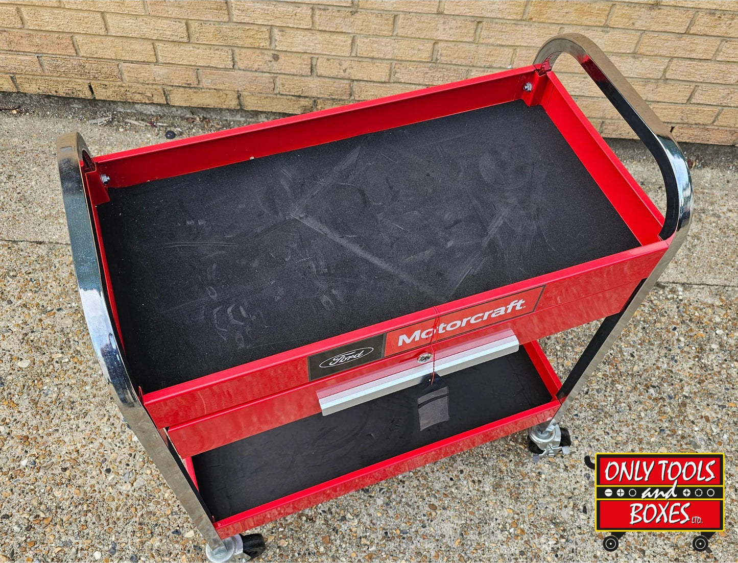 ToolTruck Red Tool Cart with single drawer