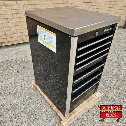 Snap-on 19" x 24" 7-Drawer Masters Series End Cab with Stainless Top