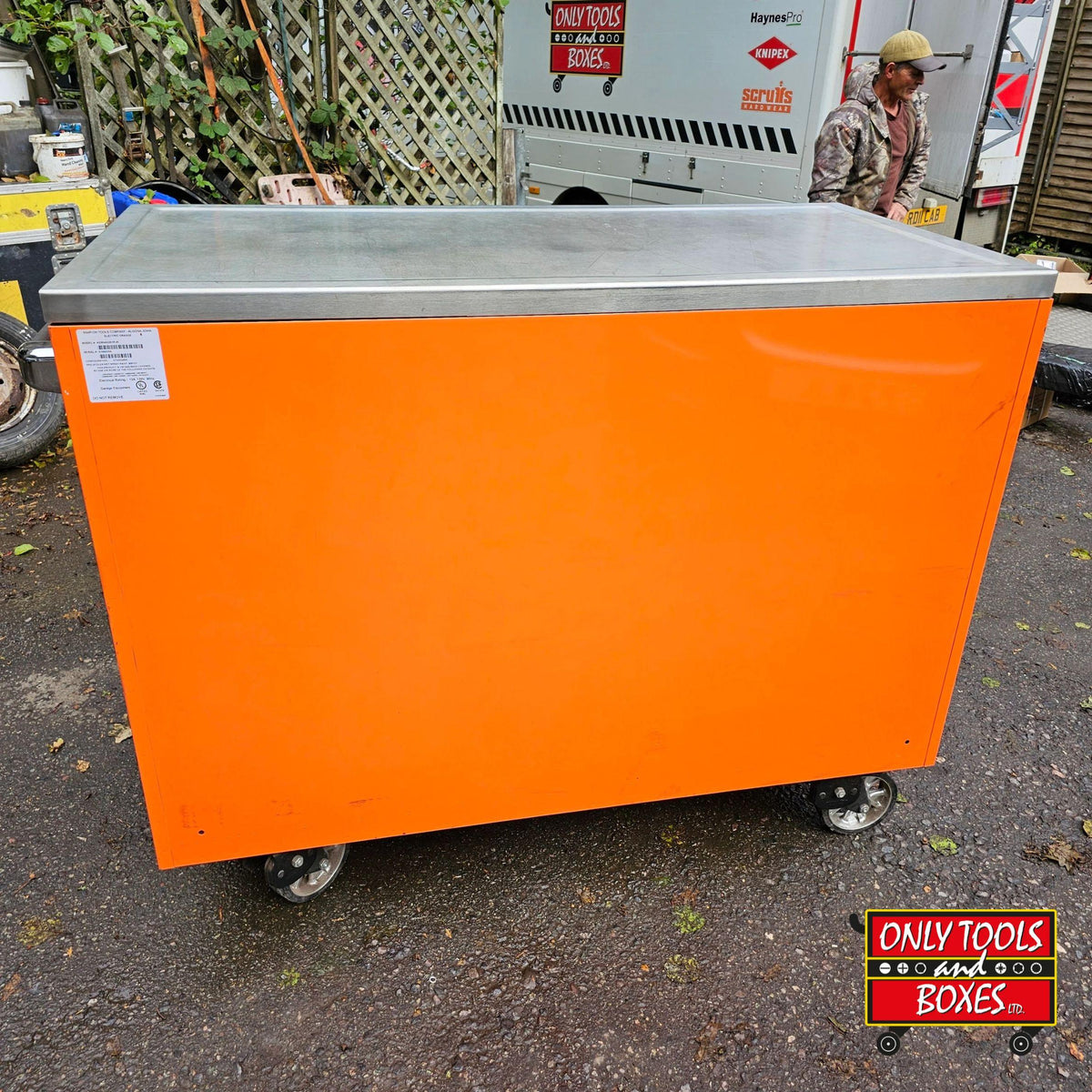 Snap-on 60" Epiq roll cab with Stainless Top - Pre-loved