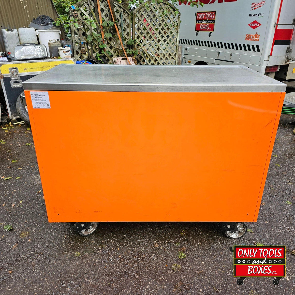 Snap-on 60" Epiq roll cab with Stainless Top - Pre-loved