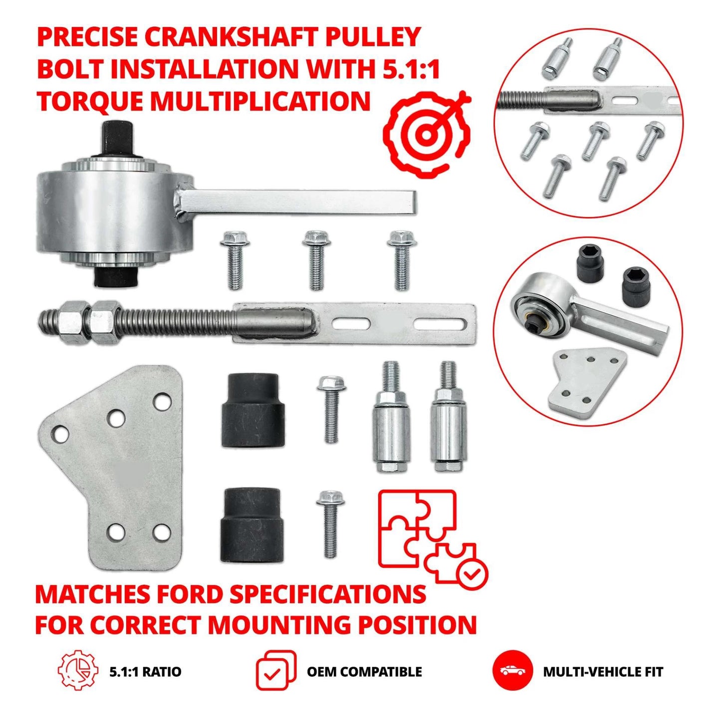 Torque Multiplier Set Ford 1.0 EcoBoost