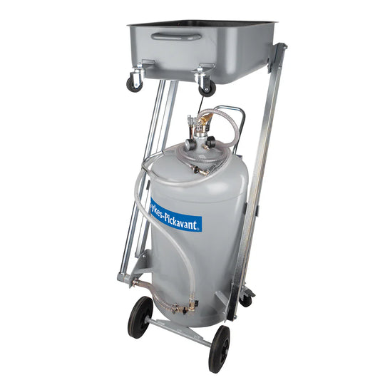 Sykes- Pickavant 120L Oil Extractor with Under-Vehicle Tray