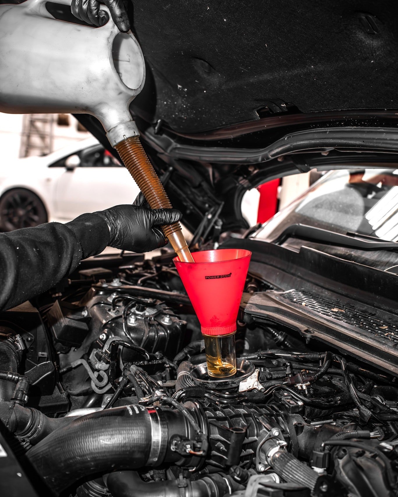 POWERHAND Universal Direct Fit Oil Funnel Master Set