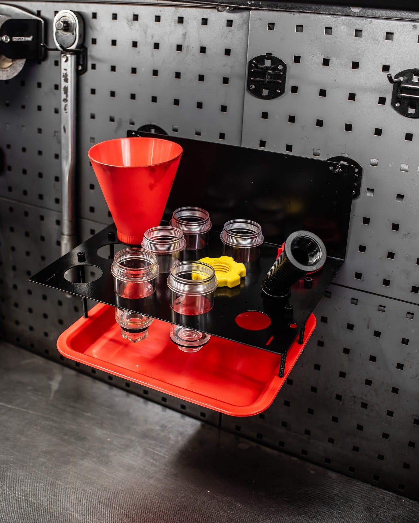 POWERHAND Universal Slow Fill Oil Funnel Master Set