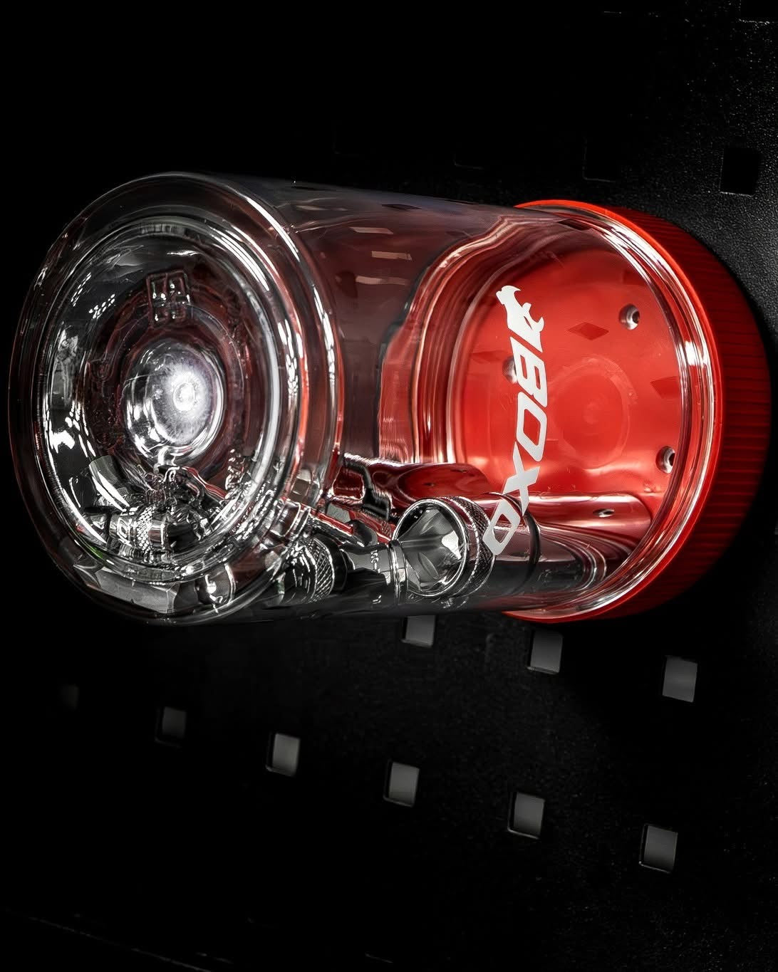 BOXO Magnetic Plastic Jar