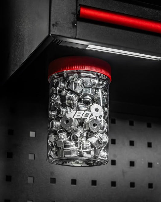 BOXO Magnetic Plastic Jar