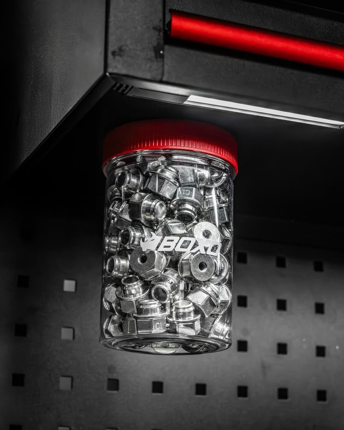 BOXO Magnetic Plastic Jar