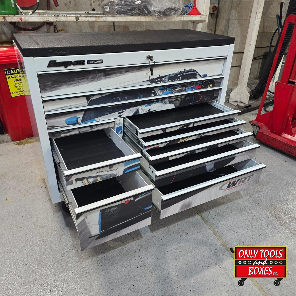 Snap-on 55" 11-Drawer Classic Series Roll Cab with SpeeDrawer BMW Edition Pre-loved