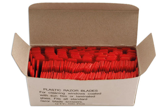 POWER TEC 100Pc Plastic Razor Blades