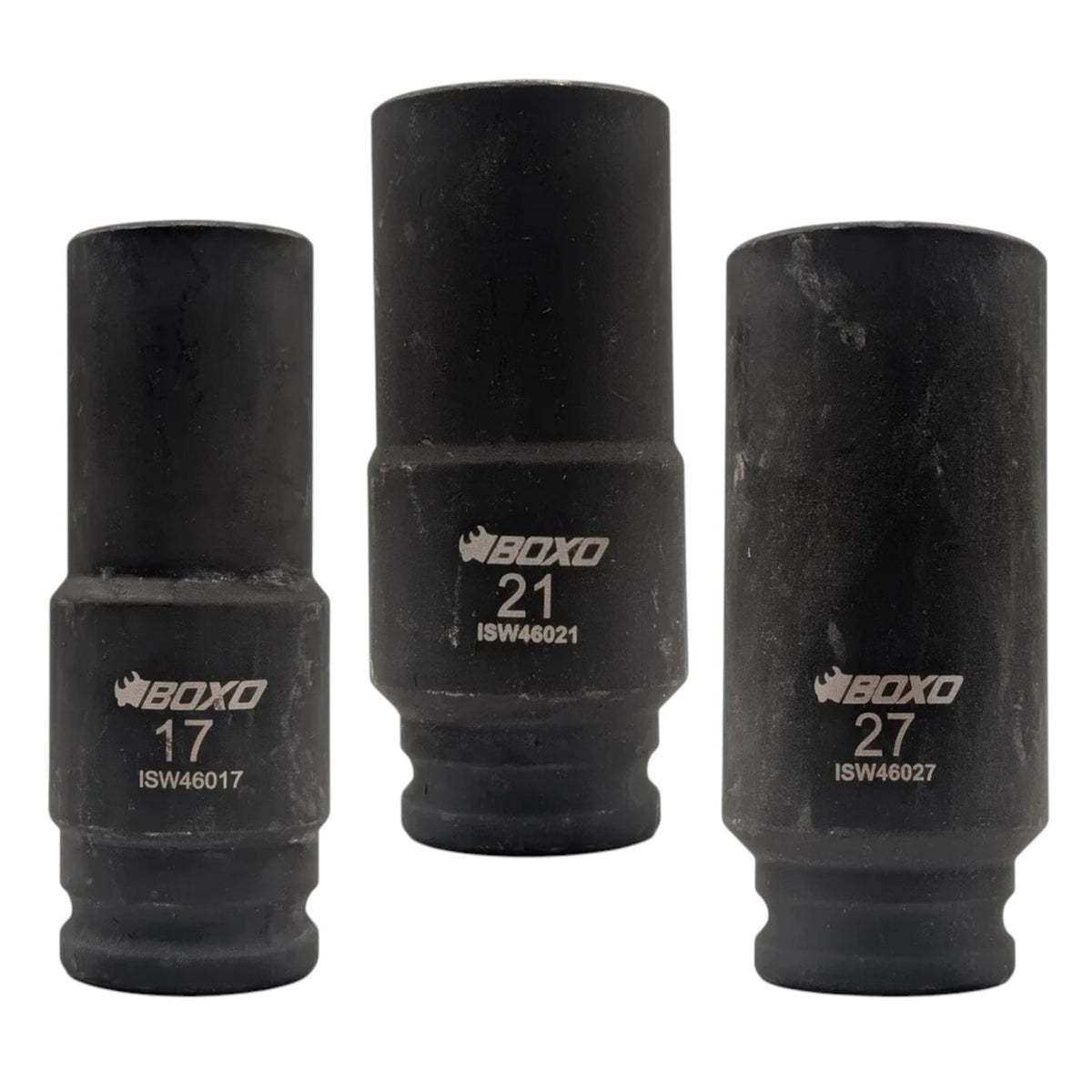 BOXO 1/2" 6Pt Weighted Impact Sockets
