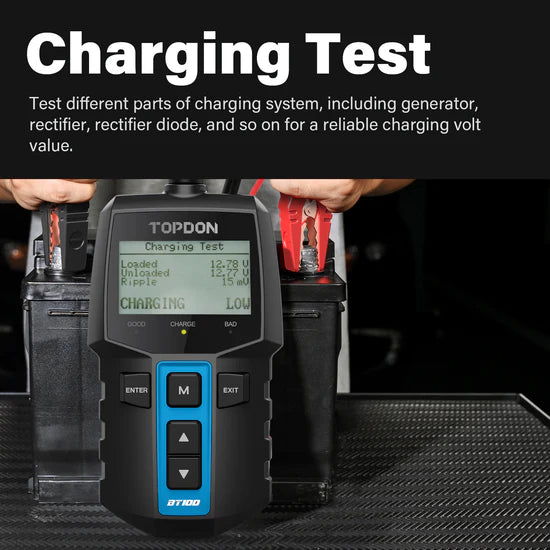 TOPDON BT100W Battery Tester