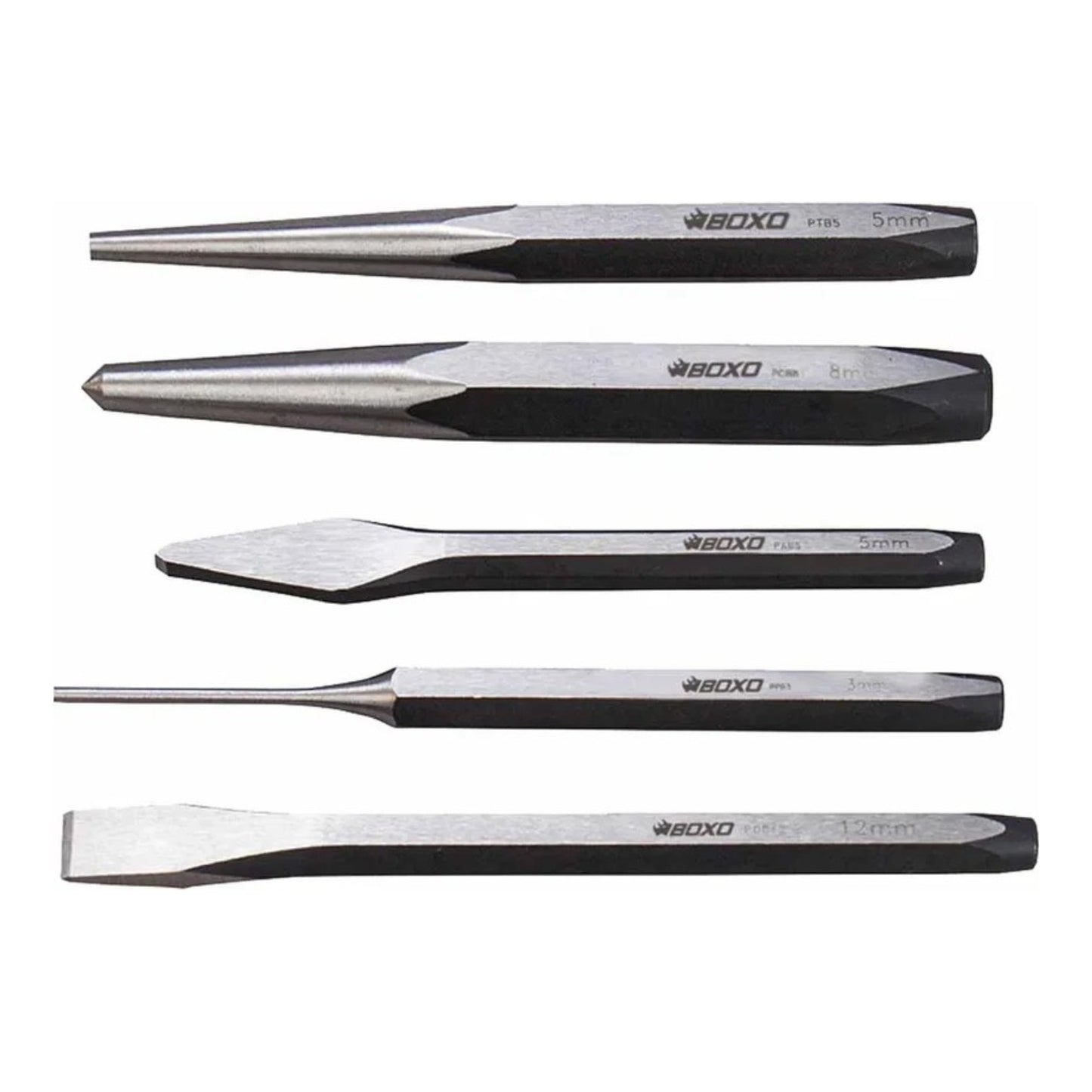BOXO 17Pc Punch & Chisel Set