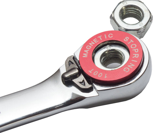 BOXO 100T Ratcheting Combination Spanners with Magnetic Stop Ring (8mm - 19mm)