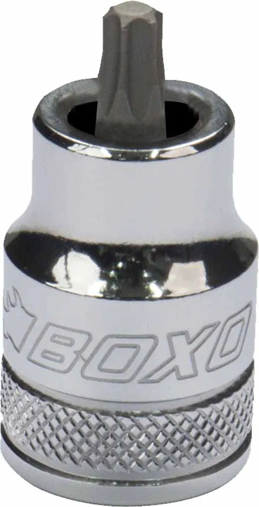 BOXO 10Pc 3/8" Super Stubby Torx Bit Socket Set