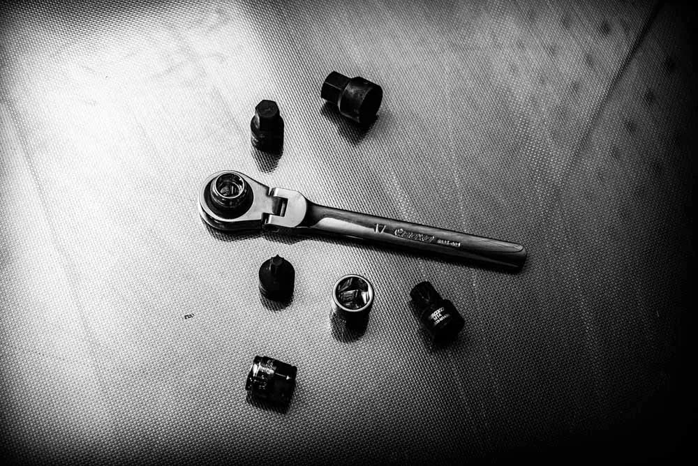 BOXO 26Pc 3/8" Low Profile Go-Thru Socket Set