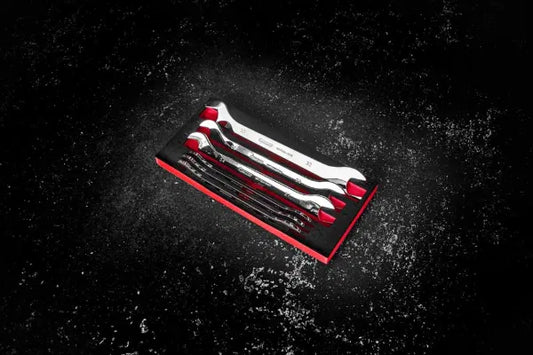 BOXO 6Pc Ultra Thin Double Open-Ended Spanner Set (20mm - 32mm)