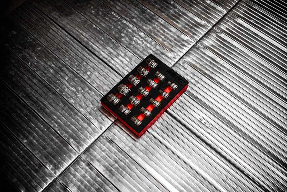 BOXO 15pc 3/8" 6PT Magnetic Socket Set