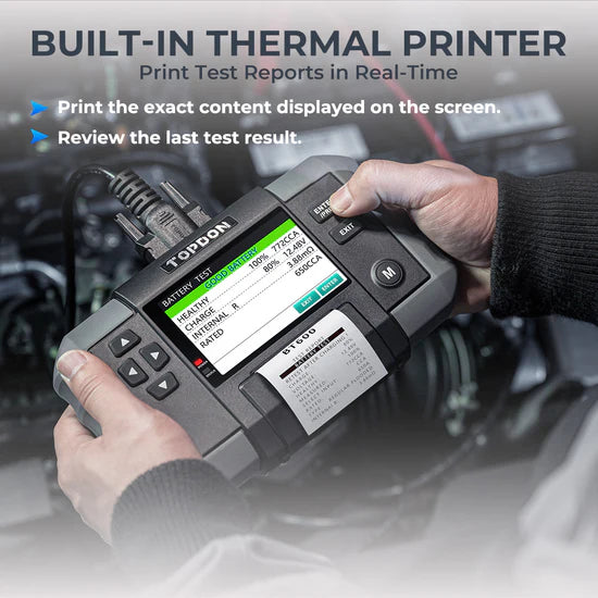 TOPDON BT600 Battery Tester
