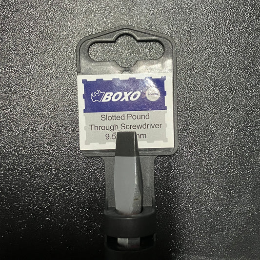 BOXO Slotted Pound Through Screwdriver 9.5x200mm