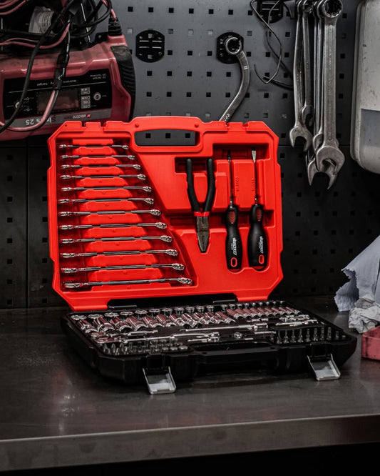BOXO 122Pc 1/4" & 3/8" Master Tool Set