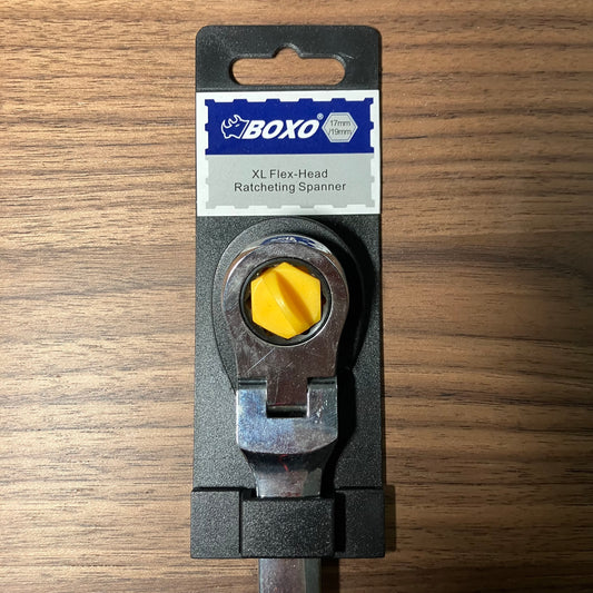 BOXO XL Flex-Head Ratcheting Spanner 17mm - 19mm