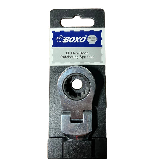 BOXO XL Flex-Head Ratcheting Spanner 16mm - 18mm
