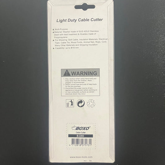 BOXO Light Duty Cable Cutter