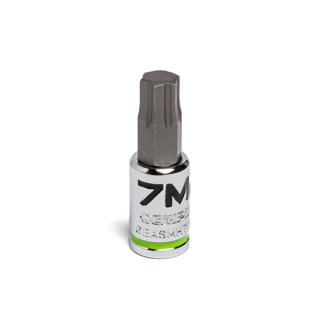 GripEdge 1/4" Short Metric Hex Sockets (1.5mm - 7mm)