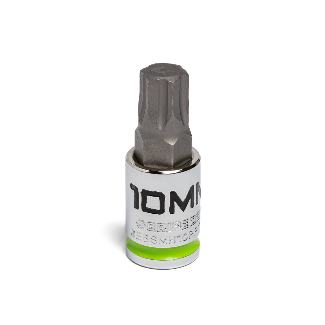 GripEdge 3/8" RPT Short Metric Hex Drivers (4mm - 10mm)
