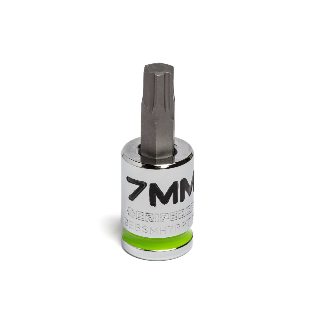 GripEdge 3/8" Short Metric Hex Drivers (4mm - 12mm)