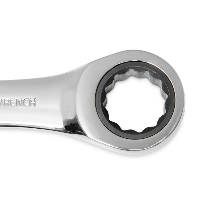 GearWrench 7 Piece 72-Tooth 12 Point Stubby Ratcheting Combination SAE Wrench Set