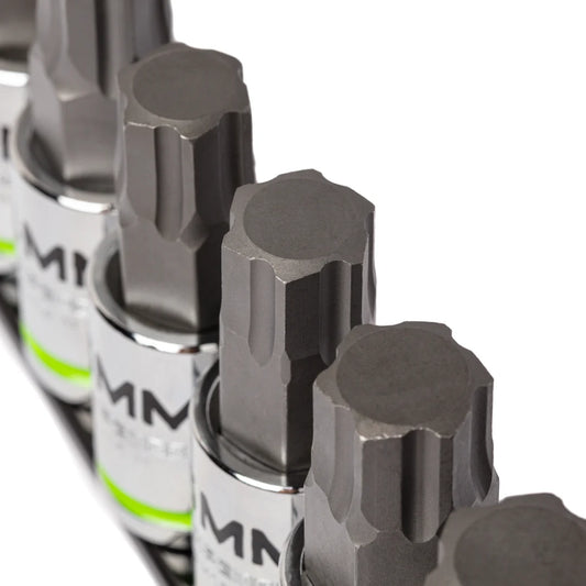 GripEdge 8Pc 1/2" Hex Bit Socket Set