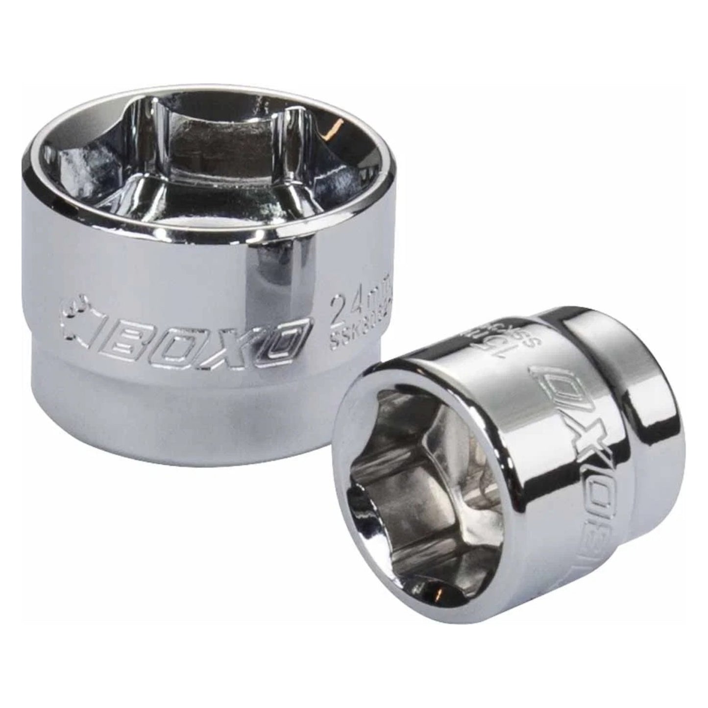 BOXO 3/8" 6PT Low Profile Socket (6mm - 24mm)