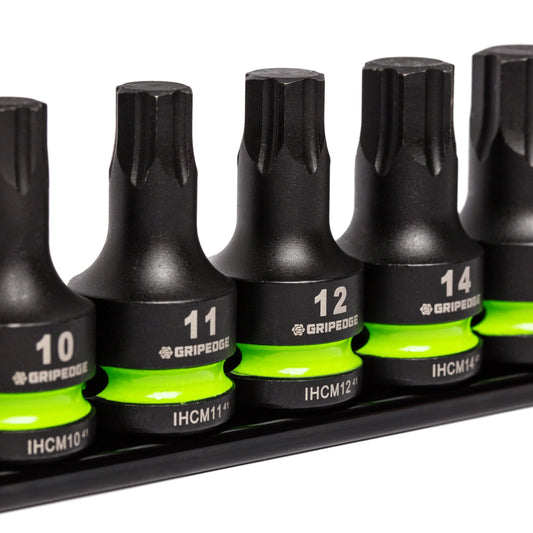 RPT Impact Hex Driver Set - 7-Pc 1/2’’ Drive Short Metric