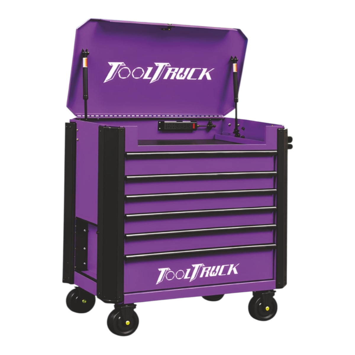 ToolTruck 38" E-Power 6-Drawer Service Cart - 'The Mini Beast'